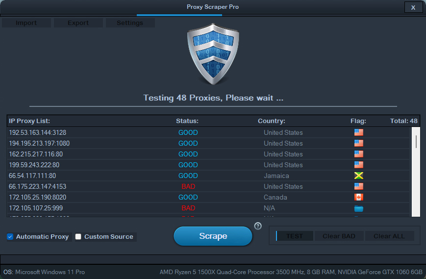 Proxy Scraper Pro