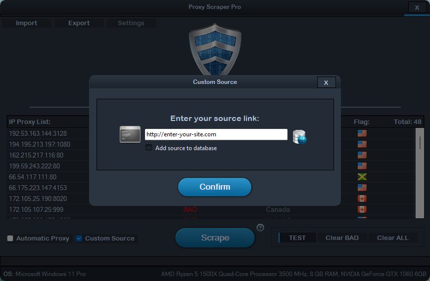 Proxy Scraper Pro